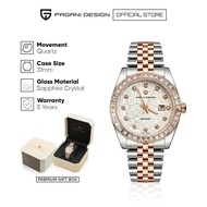 Pagani Design Jam Tangan Wanita Ladies Stainless Steel Quartz Watch PD-1794D