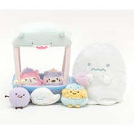 San-X Sumikko gurashi Tenori plush set Limited edition from 'Welcome to the Night Park' San-X Japan (with one pack sticker sample)