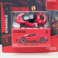 Maisto 1-64 Speed Icons Ferrari SF90 Stradale 7cm Red Diecast Car