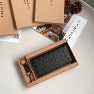 Official Store Authentic Original for Mens wallet Zipper Wallets Long Wallets Gift Box Wallets 75000