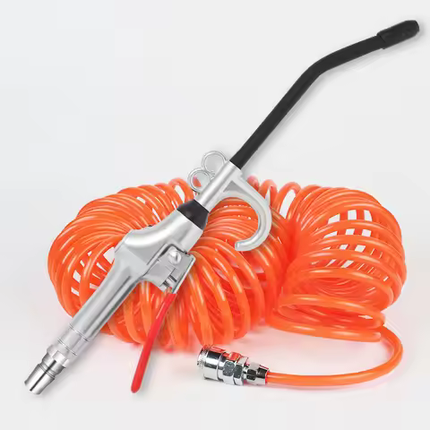 Dust Gun Air Gun High Pressure Air Blowing Gun Strong Pneumatic Dust Blowing Gun Cleaning Tool Air C