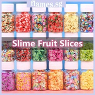 1200pcs DIY Slime Soft Fruit Slices Fingernail Supplies Super Light Clay