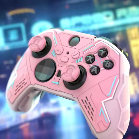 Silicone Cover Skin for Xbox Elite Series 2 & Elite Series 2 Core, PlayVital Stellar Mecha Non-Slip 