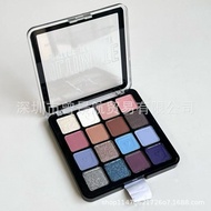 New Style 16-Color Eyeshadow Palette Formal Suit Big Brand Ready Stock Wholesale Denim Palette Earth