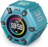 Pomodoro Timer, Magnetic Visual Timer with Flip Countdown, Silent & Alarm, Tools for Anyone, Cube Di