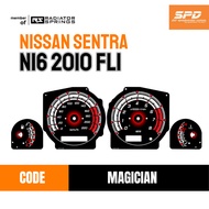 [PRE ORDER] Panel Instrument Cluster Meter Speedometer Dashboard Custom Nissan Sentra N16 2010 FL1