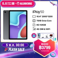 ใหม่ Alldocube iPlay 50 แท็บเล็ต 10.4 นิ้ว 2K T618 Octa-Core RAM 12GB(4GB+8GB Virtual) ROM 64GB ใส่ซิมโทรได้ รองรับ4G LTE