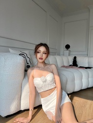 CURVF Helene Lace Top เฉพาะเสื้อ แถมปลอกแขนลูกไม้