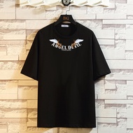 Local Brand HEYBRO genz ANGEL &amp; DEVIL unisex Wide Sleeve T-Shirt