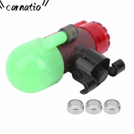 CARNATIOGV Fishing Light Alarm, LED Signal Luminous Indicator Fishing Pole Alarm, Durable Sensitive 