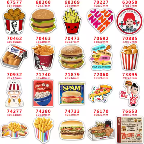 10 Pcs Food Resin Flatback for Hair Bows Planar Resin Crafts Custom Resin for DIY Phone Decorations 