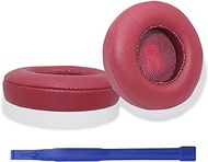 Adhiper Quick Fit Earpads Replacement E35/E45 Earpads,Earmuff Repair Parts,Ear Cushions for JBL E35 E45 E45BT Wireless Over-Ear Headphones, Ear Pads with Isolation Foam (Red)