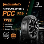 Continental PremiumContact C PCC R19 225/55 CS 235/50  (with installation)