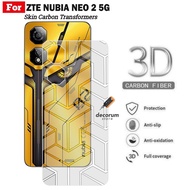 Skin Carbon NUBIA NEO 2 5G Garskin Transformers Belakang
