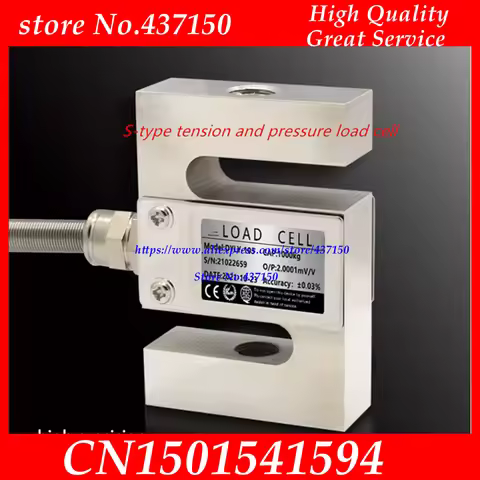 S type push pull pressure sensor load cell pressure sensor 5kg 10kg 20kg 30kg 50kg 100kg 200kg 300kg
