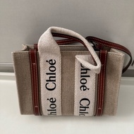 Chloe woody迷你托特包