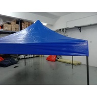 (ready stock)10x10 khemah lipat tahan lasak kain pvc AA canopy Heavy duty canvas pvc AA(Ready stock)