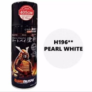 Samurai Pearl White H 196 ** Spray Paint for Motorcycles, Cars, Rims, Helmets
