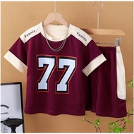 Children's Sportswear + Pants Handsome Boy's Outfit Pattern 77 Good Ventilation Size 90-160cm [DA-R]