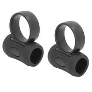 MY-Fast Delivery 2 Pcs Drumstick Control Clip Auxiliary Drum Stick Grip ABS Silicone Finger Controll