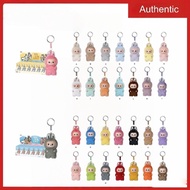 Labubu ตัวปัก V4จี้ตุ๊กตาไวนิล Labubu ขนาดเล็กพวงกุญแจตุ๊กตาไวนิล Labubu
