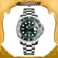 Buzz  Germany Jam  Tangan Lelaki Men's Stainless Steel Automatic Watch BZ-9980D