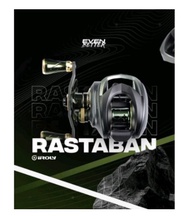 Rell Reel Iroly Rastaban 200L Ratio 7.6:1 Baitcasting Handle Kiri Gulungan Pancing Rel