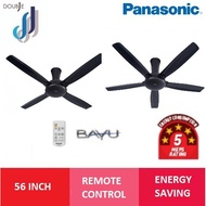 Panasonic Bayu 4/5 Remote Ceiling Fan FM14CZVBKH/FM14DZVBKH