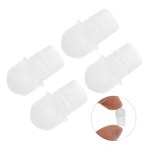 50pcs Transparent Glass Ball Essential Oils Perfume Bottles Bearings Roller Inserts Precision Balls 