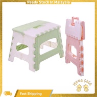 Lightweight Portable Folding Step Stool Plastic Durable Easy Foldable Stool Plastic Chair Kerusi Lipat