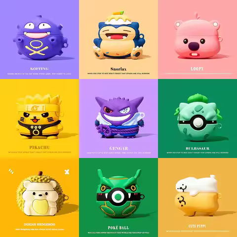 Pokemon Cartoon Earphone Case For Redmi Buds 4 Pro Earphone Protective Cover Redmi Buds4 Pro Chargin