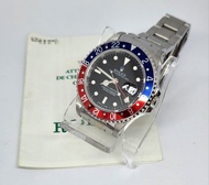 Rolex 16700 百事GMT 快推日歷 T25面 摺扣 有紙