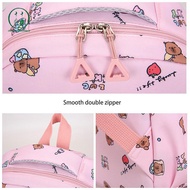 [Chicnest] 3Pcs Cute Cartoon Capybara Pencil Bag Lunch Pa Bapa Set Large Capacity Student School Bag