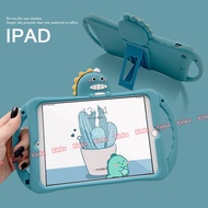 Dinosaur Handle Mini 1 2 3 4 5 6 7 8 11 Th Gen IPad Case for Kid 9.7 2017 2018 2019 10.2 Pro 9.7 10.5 11 inch IPad Cover Case Kids for 5th 6th 7th 8th 11th Gen Generation Child IPad Case Mini3 Mini2 iPad7 iPad2 iPad5 Air3 Air2 Air 1 2 3 iPad Case Soft