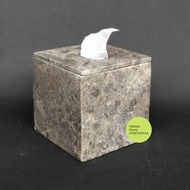 Marble tissue box 14x14 marble tissue box