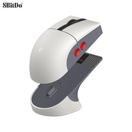 8BitDo Retro R8 Mouse with Charging Dock Wireless Game Mice with 4K Polling Rate Programmable Button