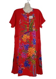 daster kencana ungu ld 130 jumbo/ daster kekinian /daster motif baru