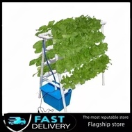 【1-3 Days Delivery】Hydroponics NFT System with 108 Holes Kits Vertical Hydroponic Growing Systems PVC Tube