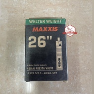 Ban Dalam Maxxis 26 x 1.50 1.75 1.95 2.125 2.20 2.50 FV 48mm inch new