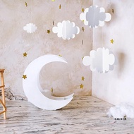 CMinYP 16Pcs 3D Cloud Decorations White Hanging Clouds For Ceiling Cloud Party Decorations Cloud Orn