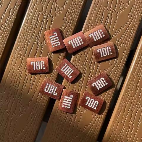 10pcs 5pc Gold FOCAL pioneer Technics JBL Dynaudio Fender car Hi-Fi Speaker audio Speaker Badge ster