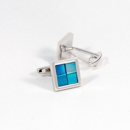 Shades of Blue - Classic Men Cufflinks