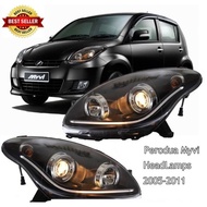 Perodua Myvi 2005 2006 2007 2008 2009 2010 Projector Headlamp Head Lamp With LED Strip Lightbar (Vla