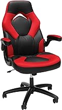 RESPAWN 3085 Ergonomic Gaming Chair - Racing Style High Back PC Computer Desk Office Chair - 360 Swivel, Integrated Headrest, Adjustable Tilt Tension &amp; Tilt Lock - Red