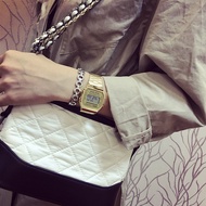 Casio Metal Retro Unisex Gold Small Square A168WG-9W Men's Watch Women's Watch A158WEA-9