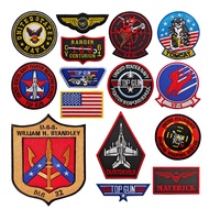 Top Gun Flight Test MAVERICK Ranger Patch With Velcro Vf-1 VX-31 Tomcat US Navy Fighter Weapon Schoo
