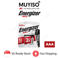 🪫 ENERGIZER 🇸🇬 AA/AAA/9V MAX BATTERY | Alkaline Batteries [MUYISO]