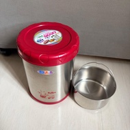 全新 台灣製造 三光牌 BuBee 二層 真空 不銹鋼 提鍋 可燜燒  1.1L