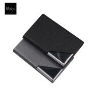 TRABELE Business Card Holder Stainless Steel Women Men  High-End Metal Display Stander Cards Storage