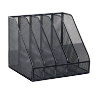 Office Document Rack Desktop Bookshelf File Rack Iron Art File Frame Multi-layer a4Metal Peng Storag